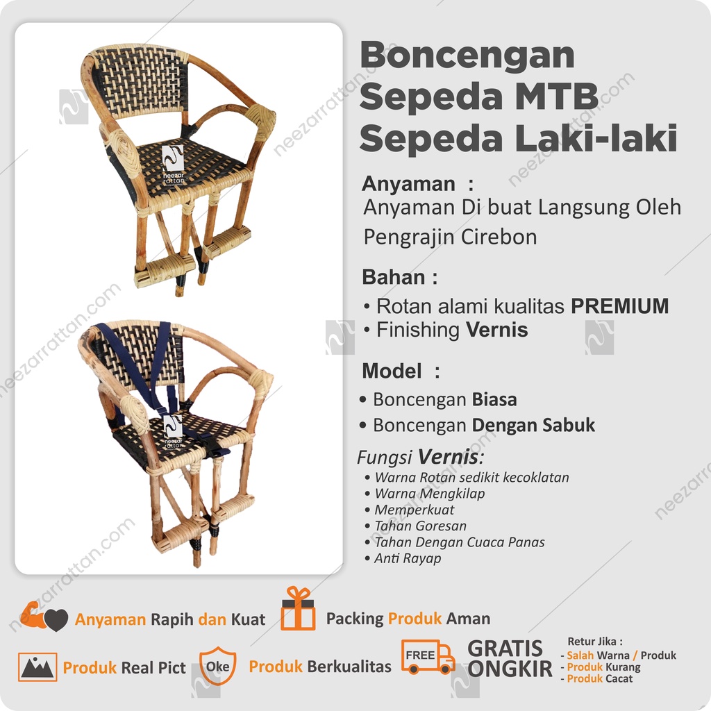 Kursi anak Boncengan sepeda Anak depan Rotan MTB, Polygon, Gunung murah Rotan