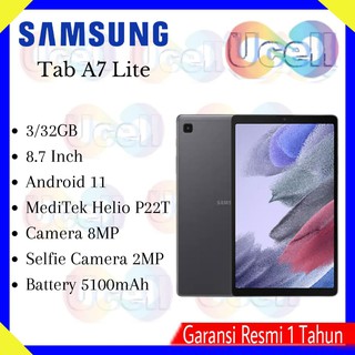 Samsung Galaxy Tab A7 Lite T225 - 3/32GB - Resmi