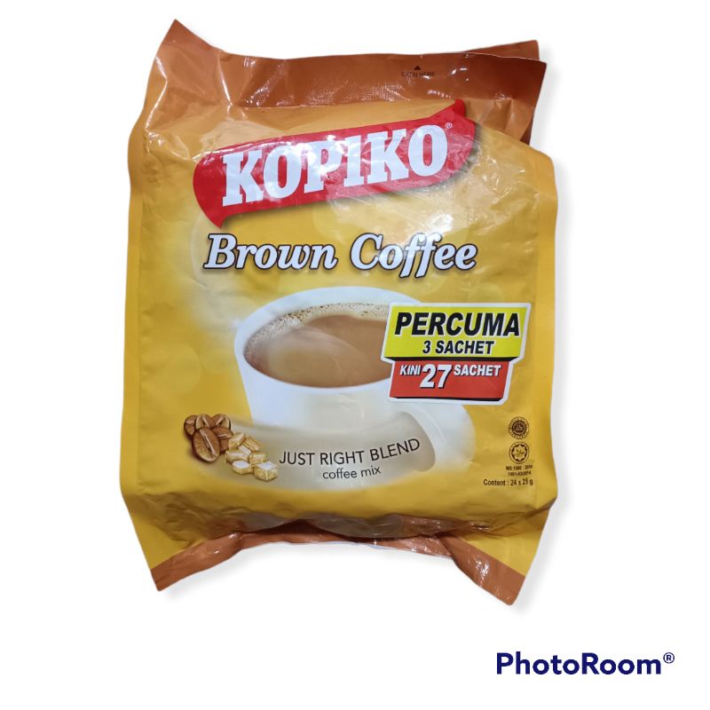 

kopiko brown coffee just right blend coffee mix malaysia