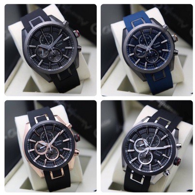 Original Alexandre christie Jam tangan pria AC6582/ ac 6582 rubber band