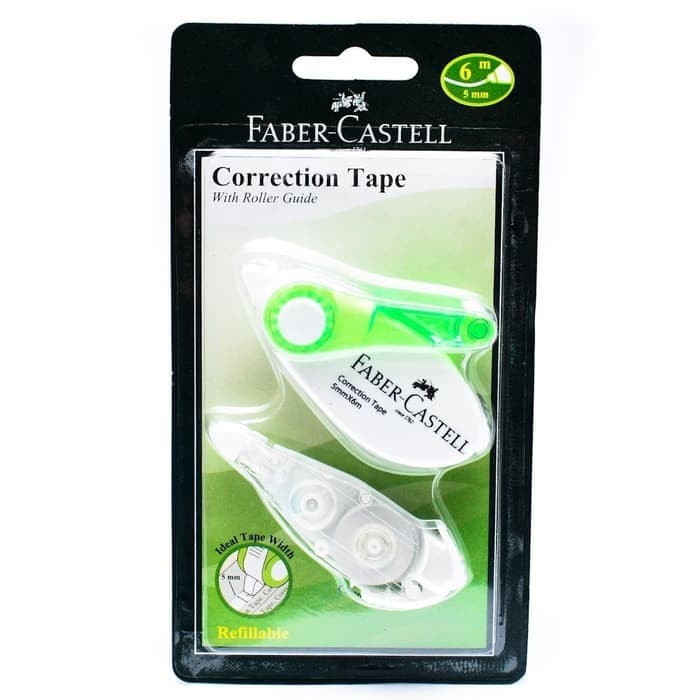 

Faber-Castell Correction Tape SR506 Barrel Green 169463R