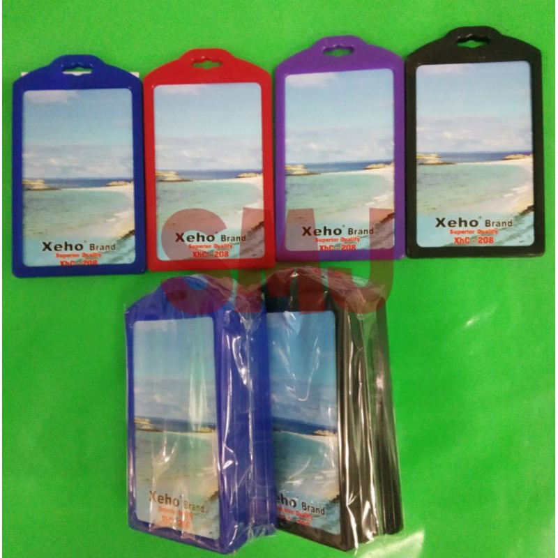 

Tempat frame id card holder 2 kartu Xeho Tempat Casing Id Card Holder 2 Kartu Xeho Vertical Landscape 5pcs