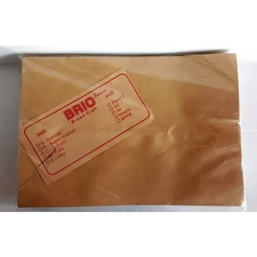 

MENYURAT-SURAT- AMPLOP COKLAT FOLIO BRIO PACK -SURAT-MENYURAT.