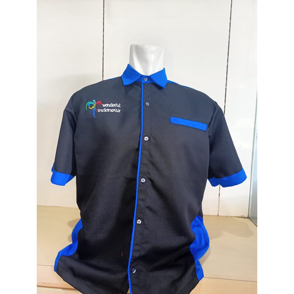 Kemeja hem kemeja pria kemeja bus kemeja pariwisata