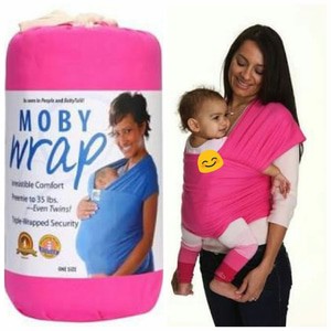 pink moby wrap