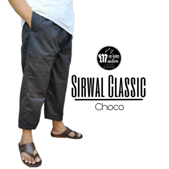 Celana Sirwal CLASSIC / sirwal gombor | Celana Cingkrang Standard | Celana Cingkrang Besar