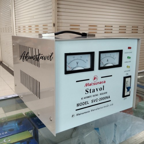 Stavolt Matsunaga SVC-2000VA - Stabilizer Listrik Matsunaga 2000 watt