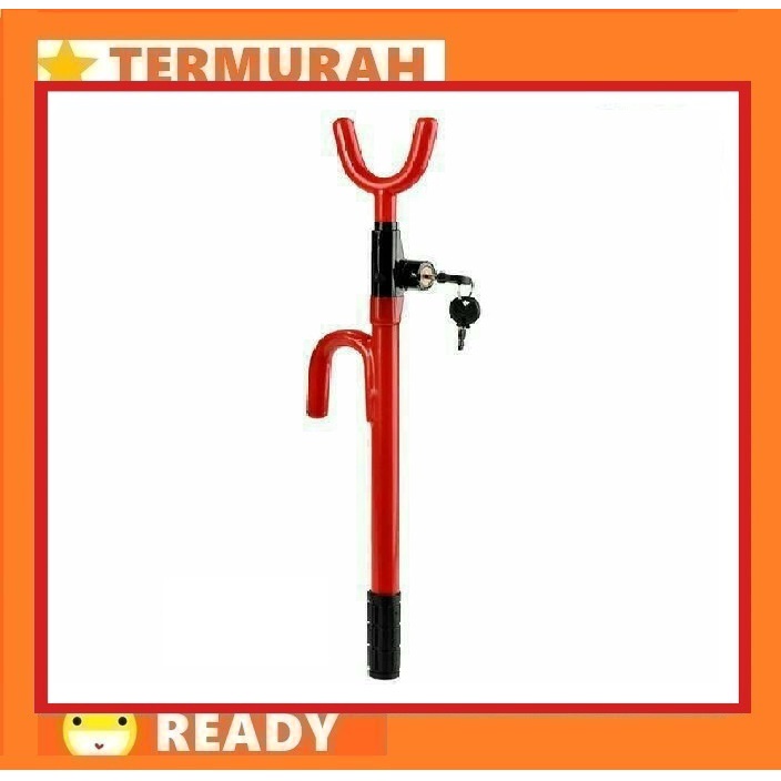 Kunci Pengaman Mobil Stir Setir Stang Mobil Lowin 6008 Universal Mobil Yaris Vios Innova Fortuner Pa