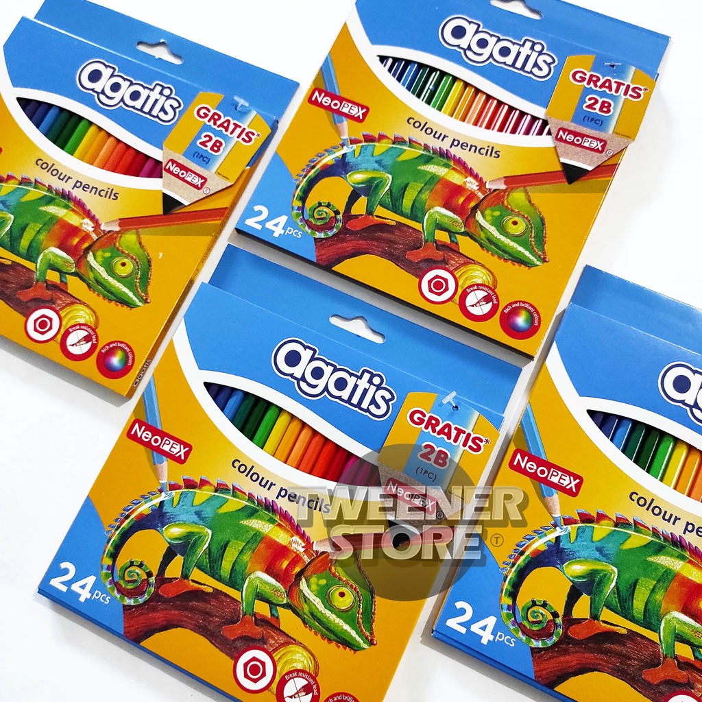 

AGATIS Pensil Warna 24 | Colour Pencils