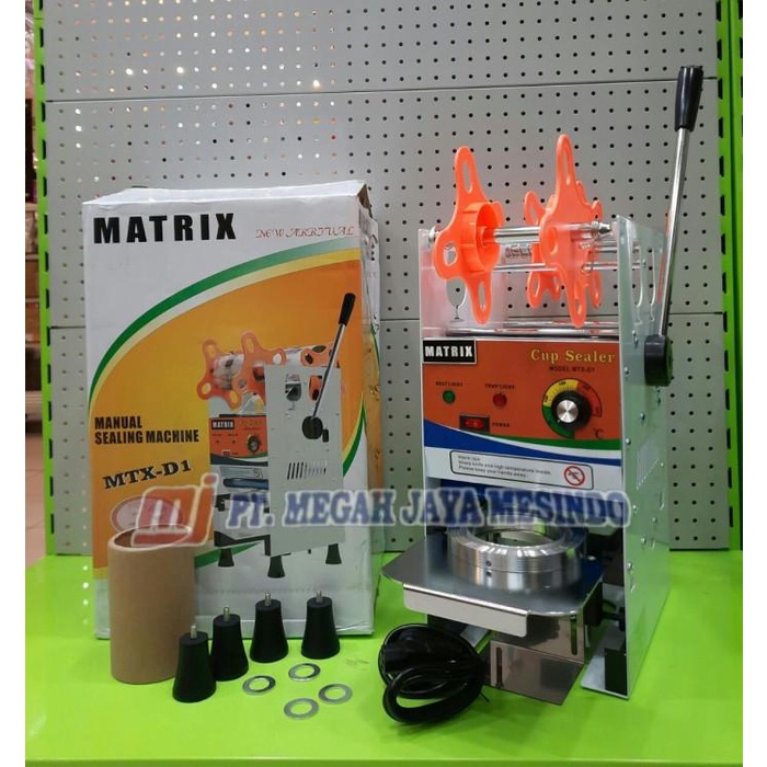 Sealer Cup Sealer, Mesin Press Gelas Matrix Mdx-D1