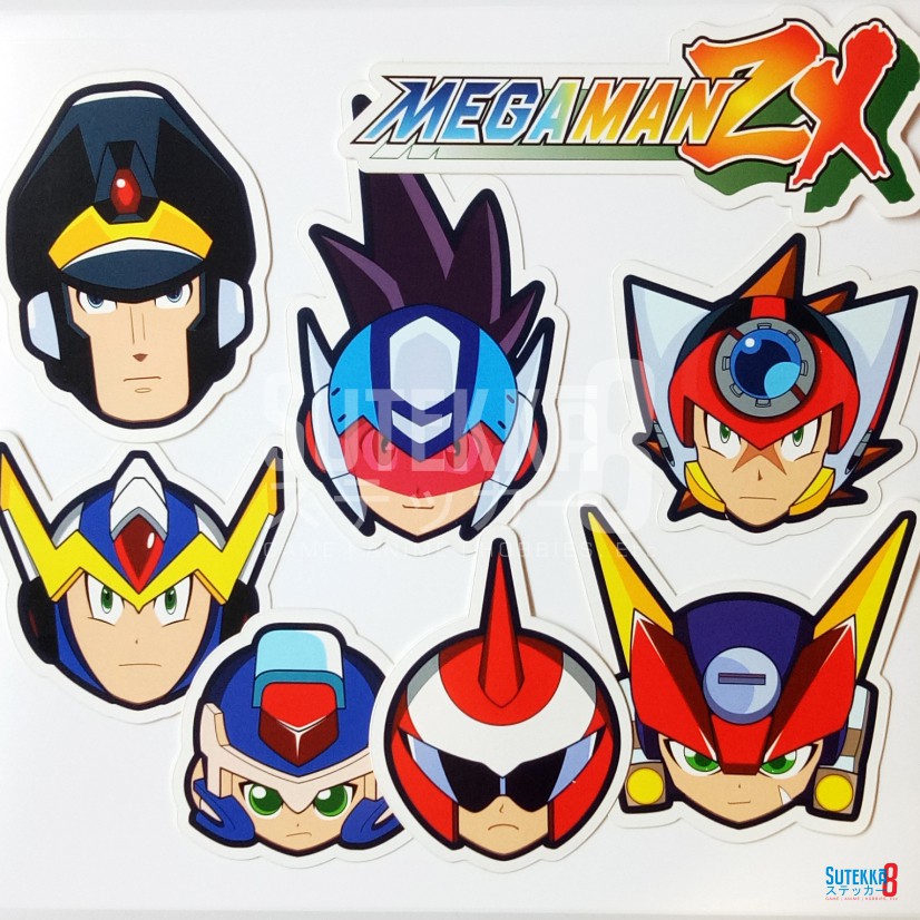 

STICKER MEGAMAN SERIES 02 [8pcs]