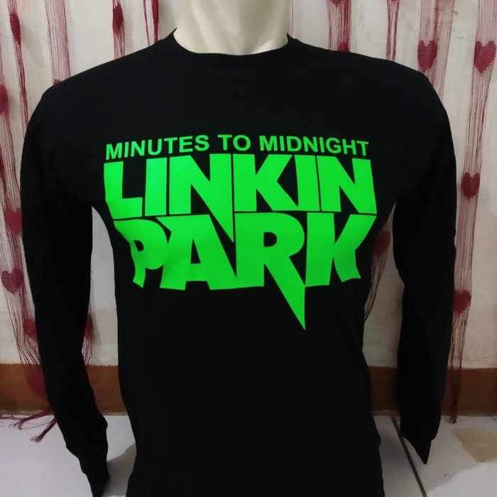 kaos lengan panjang/t shirt/baju keren LINKIN PARK