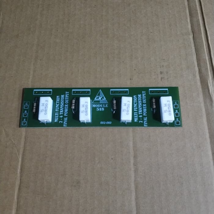 Paket Kit Pcb transistor final 2set (4pcs) / Paket pcb ckj 518