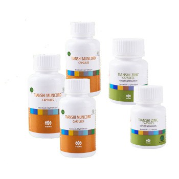 Tiens Paket Obat Kuat Vulcano 3 (3 btl Muncord + 2 btl zinc)