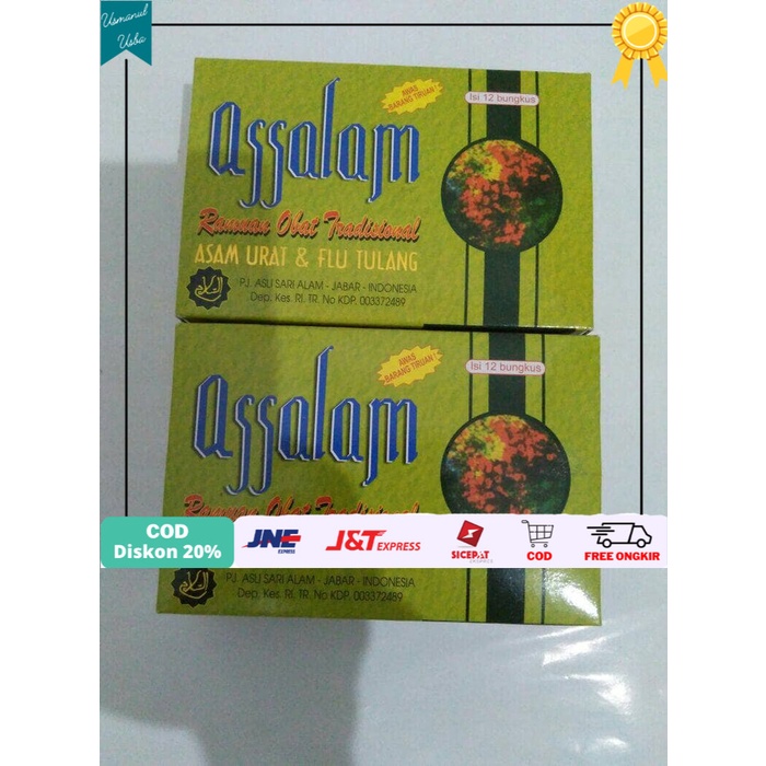 

◾COD◾ ASSALAM | ASSALAM HERBAL ASAM URAT | OBAT ASAM URAT ORIGINAL