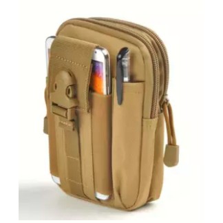 Kantong hp Android Canvas Army Pinggang Terbaru,Tas Dompet Handphone Tactical Pria Cowok Keren COD