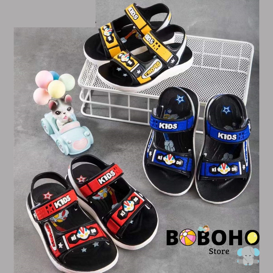 BOBOHO - SANDAL GAYA ANAK LAKI - LAKI KEREN IMPORT/SANDAL PANTAI/SANDAL GUNUNG ANAK IMPORT