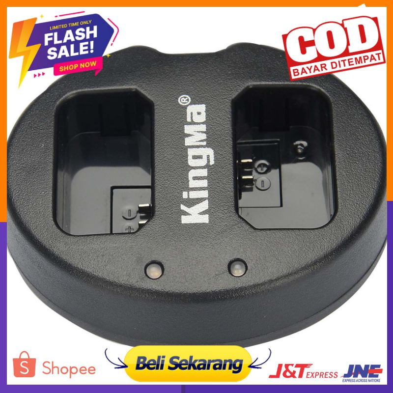 Kingma CAS Charger Batre Baterai Camera Kamera 2 Slot Sony A5000 A5100 A6000 A7R NEX6 5T 5R 5N