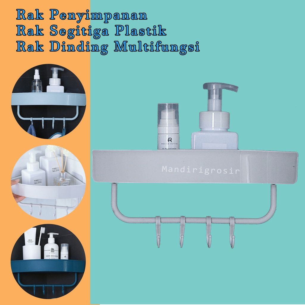 Rak Penyimpanan * Rak segitiga * Rak plastik * Rak Dinding Multifungsi