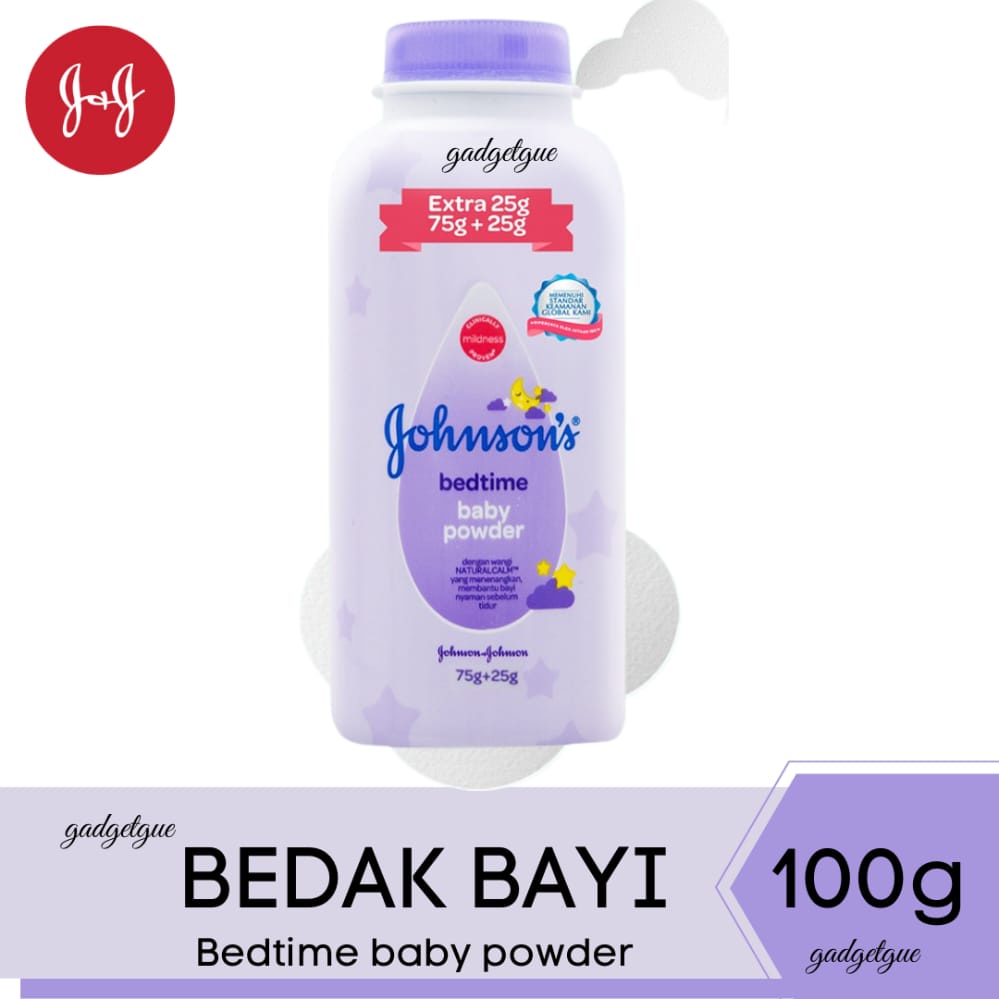 bedak johnson Bedtime baby bedak bayi johnson baby powder 100g  bedak tabur bayi johnsons original m
