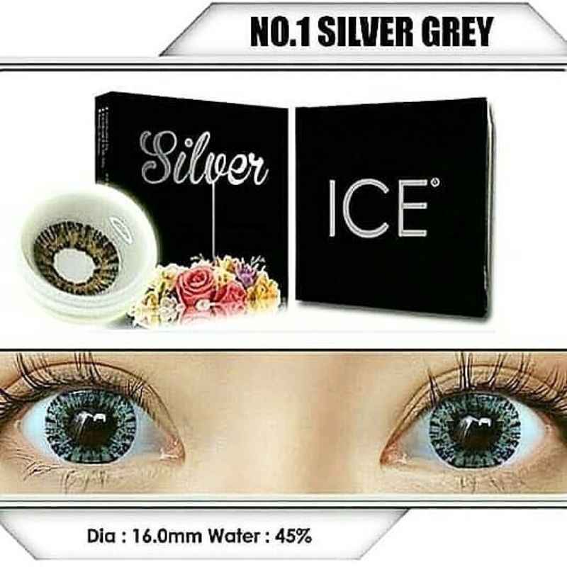 [ Normal ] SOFTLENS ICE SILVER By Exoticon 2024