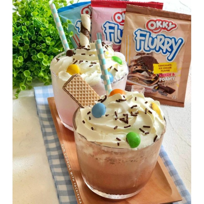 Okky Flurry (1 renceng isi 10 sachet)