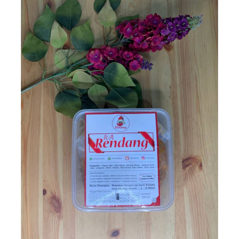 

Rendang Padang 1/2kg