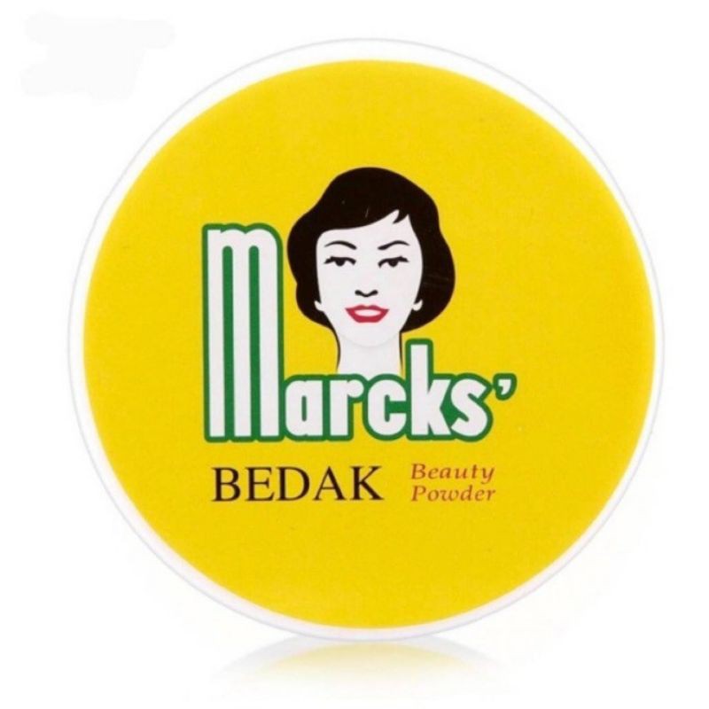 Medan Termurah Cocok untuk semua jenis kulit + BPOM Bedak marcks 40gr