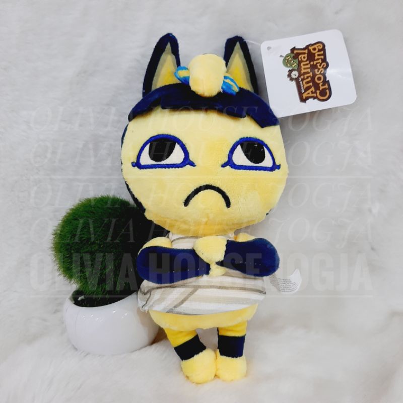 Boneka Animal Crossing Ankha Import Tag Boneka Ankha Animal Crossing Import Tag