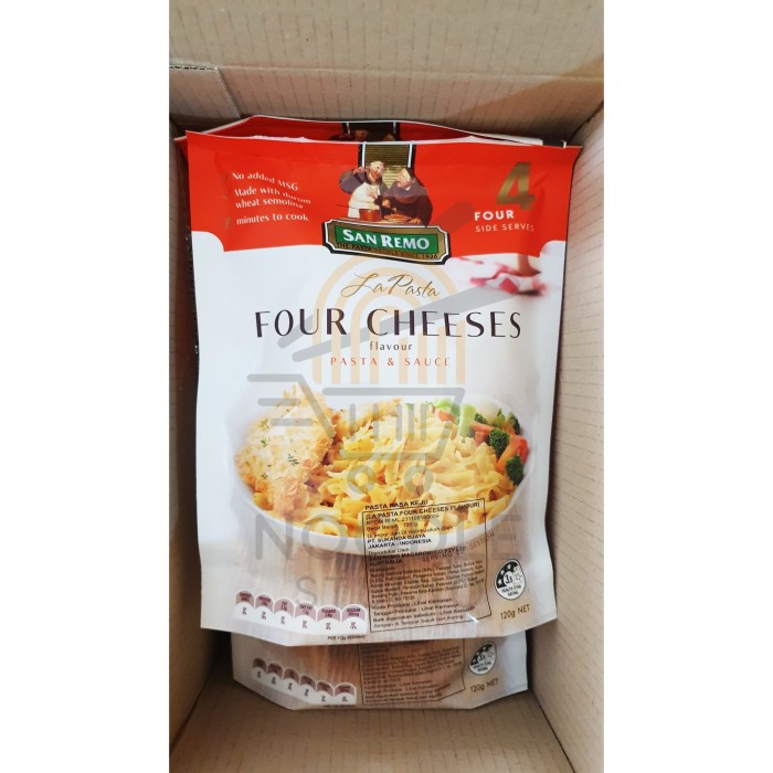 

PASTA-ANEKA- SAN REMO - LA PASTA FOUR CHEESE #263 -ANEKA-PASTA.