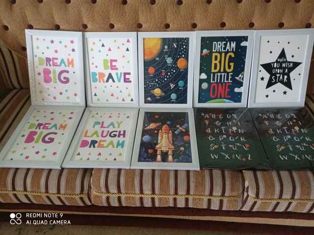 Hiasan Dinding Wall Decor Scandinavia 6 Dekorasi Kamar Anak Lucu Minimalis Motivasi | Poster Kayu