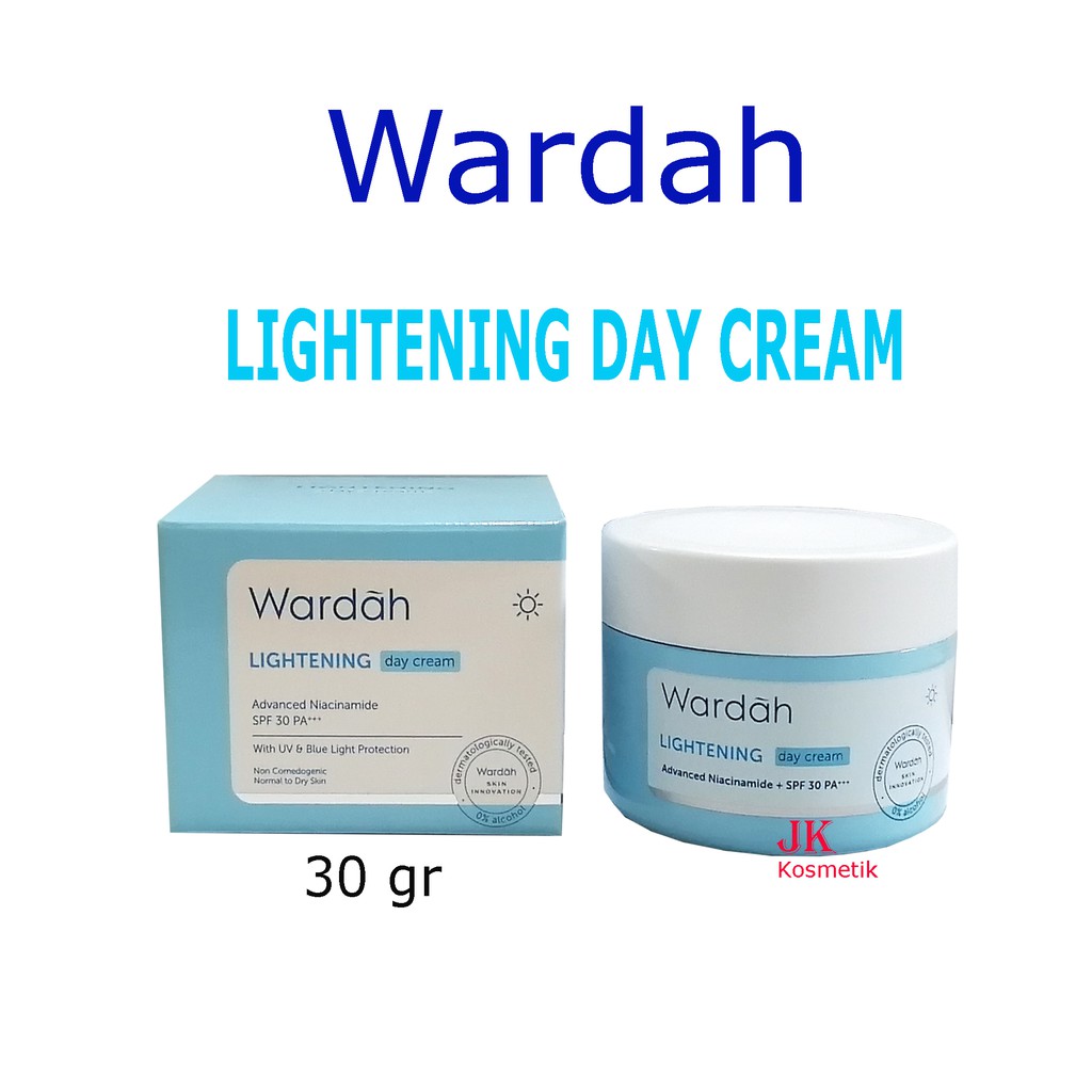 Wardah LIGHTENING DAY CREAM 30 gr Shopee Indonesia