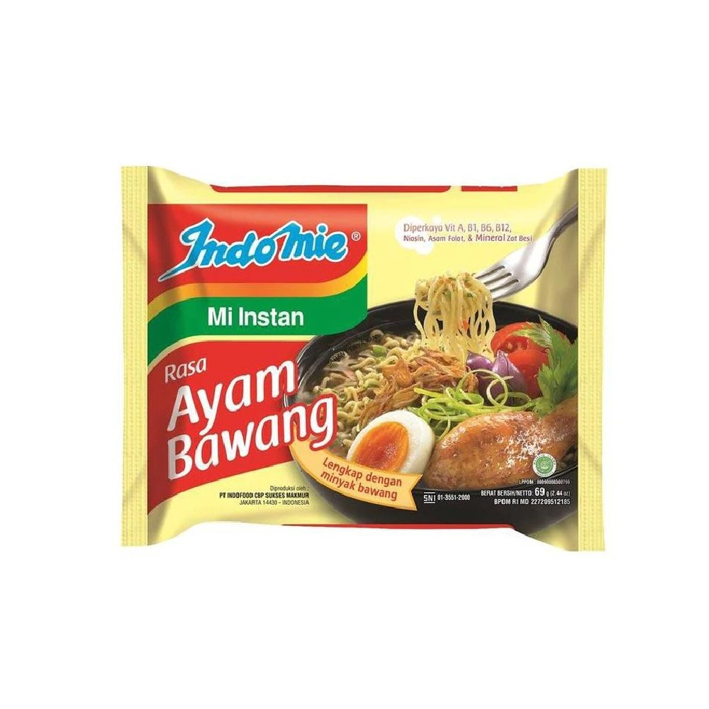 

Indomie Ayam Bawang 1 pcs