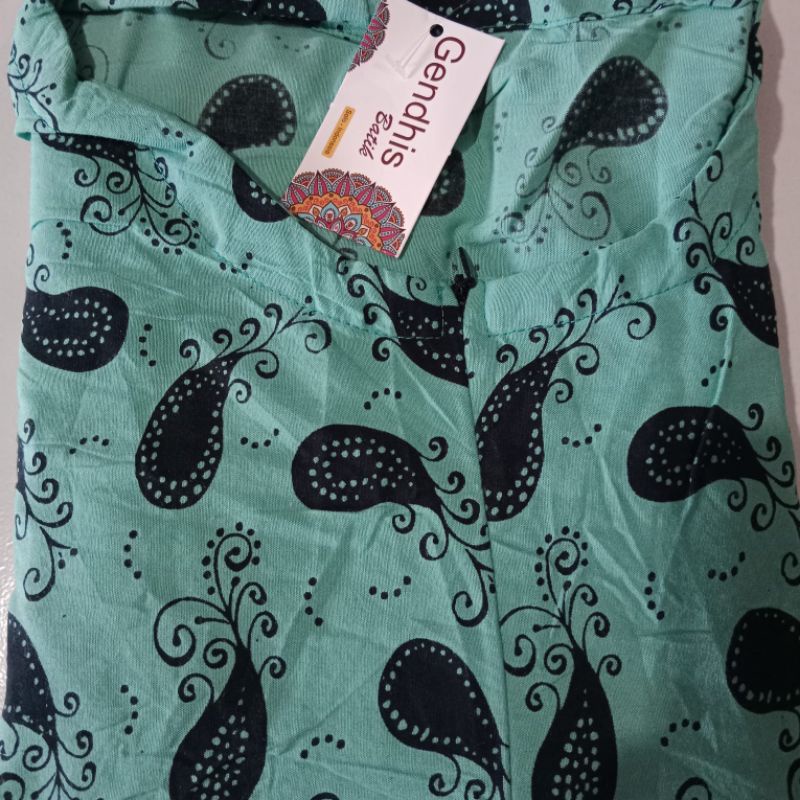 daster gendis jumbo XXXL busui, hamil LD 130 PB 110 saku kanan, rayon adem-G Gina tsc