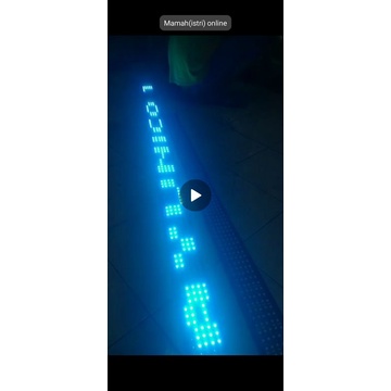 STROBO BUS RUNNING TEXT