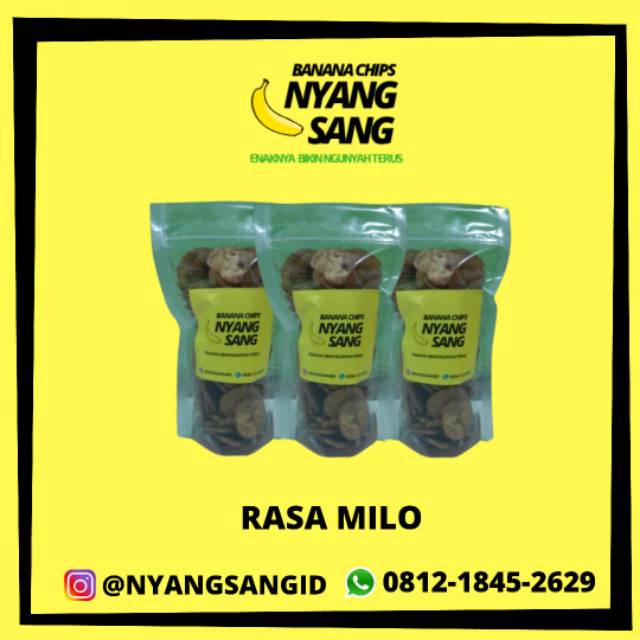 

Keripik Pisang Milo By Nyangsang