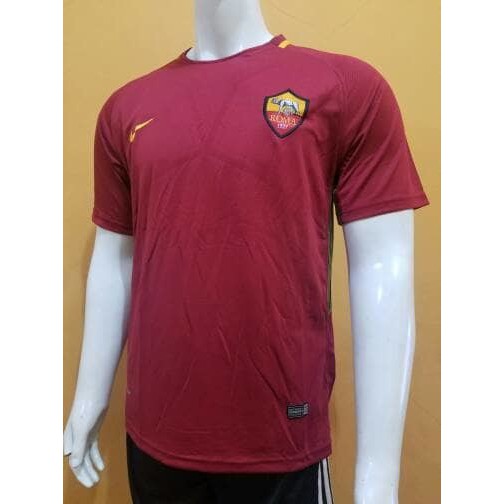 JERSEY BOLA AS ROMA HOME 2017/2018 GRADE ORI