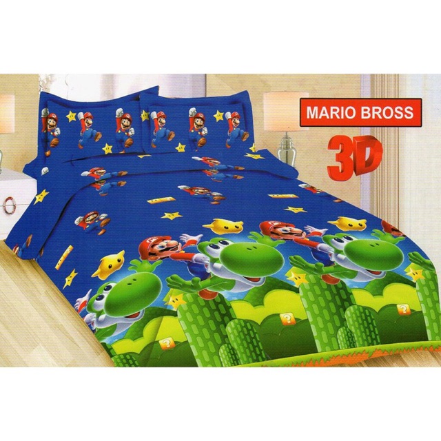 Sprei Bonita 180x200 Mario Bross