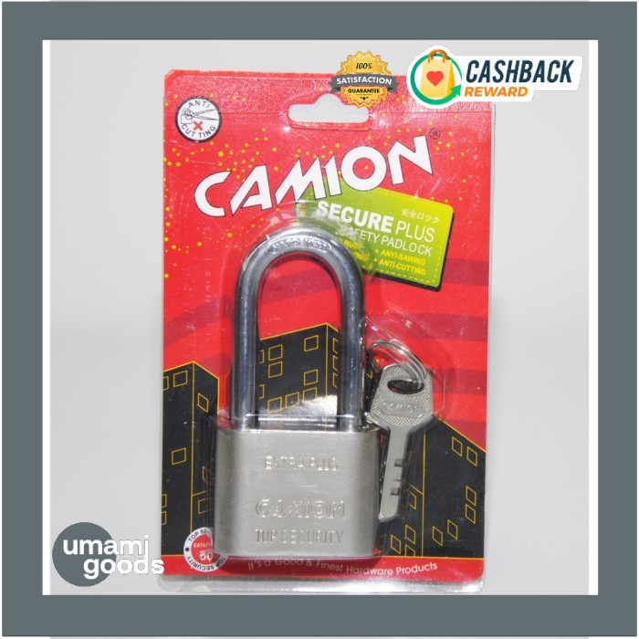 PANJANG 50mm KUNCI GEMBOK ANTI MALING CAMION - GEMBOK ANTI MALING GEMBOK RUMAH 50mm LEHER PANJANG