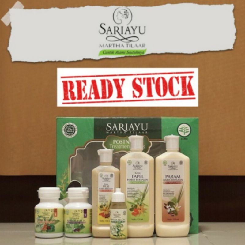 SARIAYU PAKET JAMU HABIS BERSALIN / SARIAYU PAKET POSNATAL - ORIGINAL