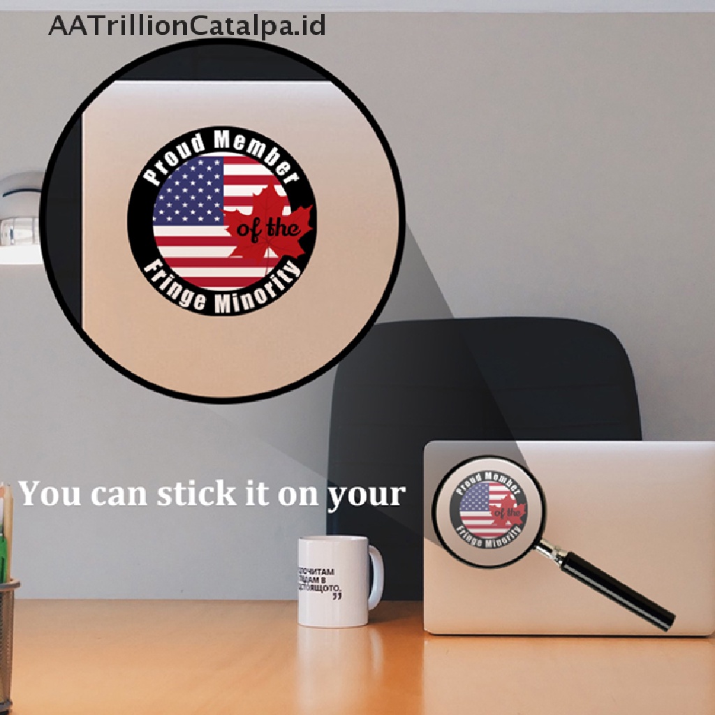 Aatrillioncatalpa Freedom Konvoy Stiker Kondom Us WE STAND Aneka Ukuran