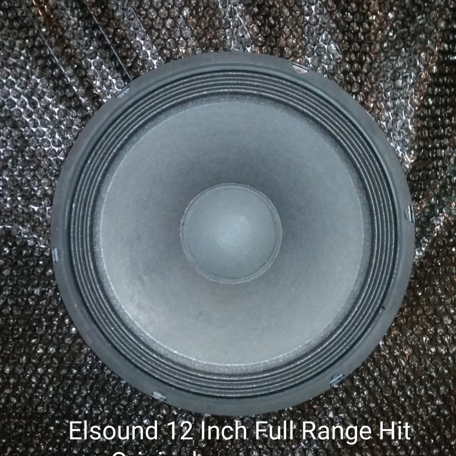 Elsound Full Range 12 Inch Hitam Original Elsound Produk125