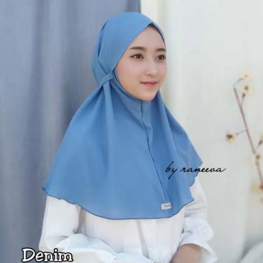 Jilbab Instant/Hijab Instant/BERGO MARYAM TALI/BIRU MUDA/High Quality