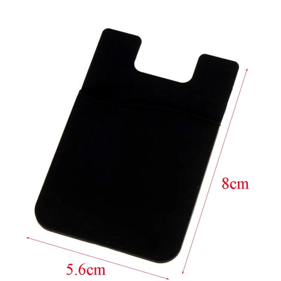 Sticky Card Holder / Dompet Kartu / Tempelan Hp / Perekat / Pocket Hp