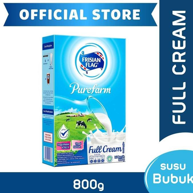 

Frisian Flag Purefarm Susu Bubuk Keluarga Fullcream 800g