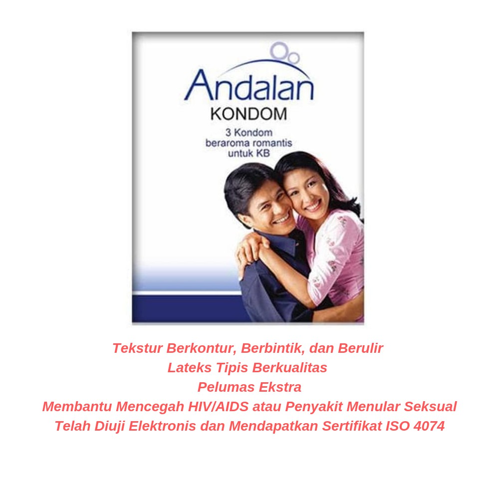 Andalan Kondom - 3 Pcs