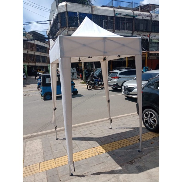 Tenda lipat 1.5x1.5 warna bebas