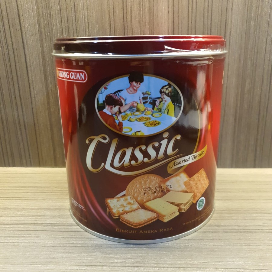 

Khong Guan Classic Assorted Biscuits Biskuit Aneka Rasa 350 Gr