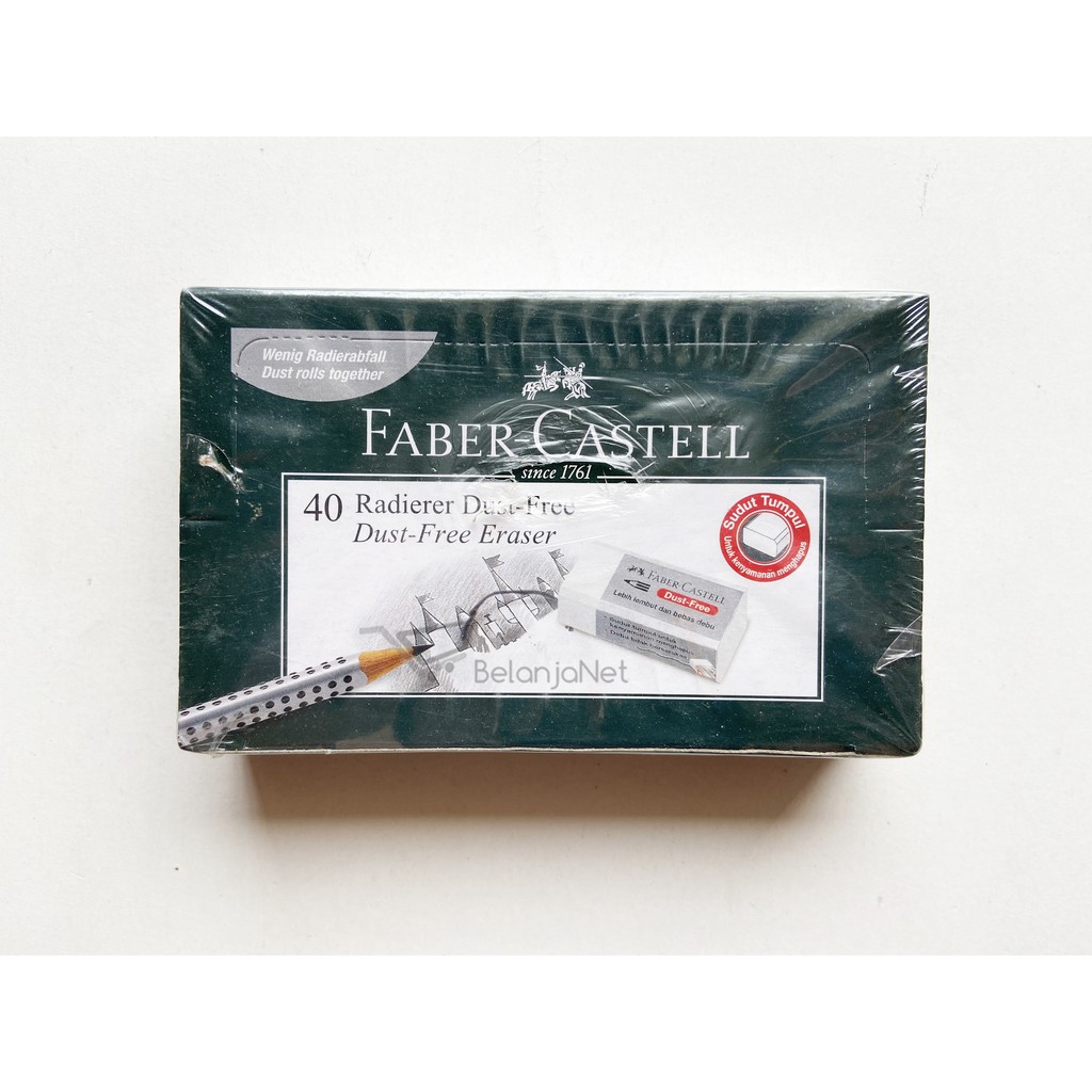 Penghapus Faber Castell Warna Putih 18 72 96 [1 PCS]