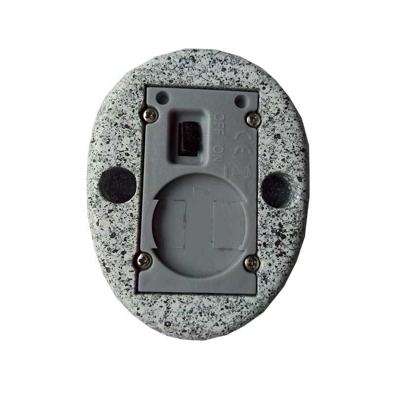 Bayar Ditempat SOLLED Lampu Hias Taman LED Solar Lamp Path Light Fake Stone - GA-002